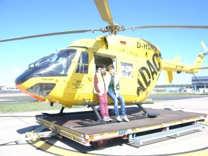 Rettunsflieger Karl und Andrej
